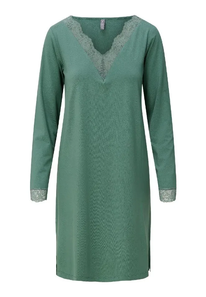 Lingadore Soft & Comfy nachthemd in kakigroen