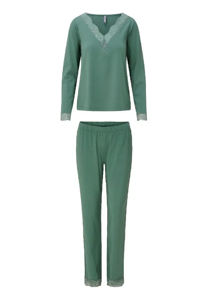 Lingadore Soft & Comfy pyjama in kakigroen