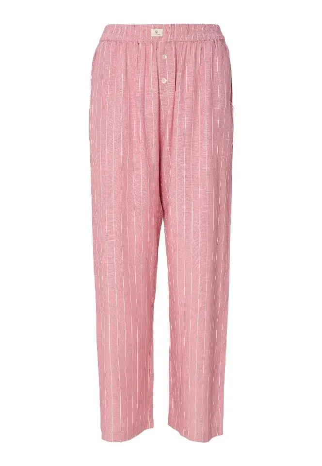 Lingadore Stripes pyjama in vieux roze