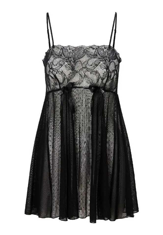 Lingaodore Black Beauty babydol in zwart