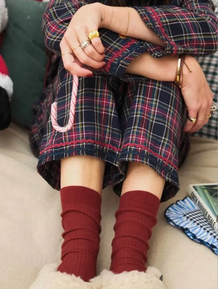 Nany Blouses Le Tartan damespyjama in de Schotse ruit