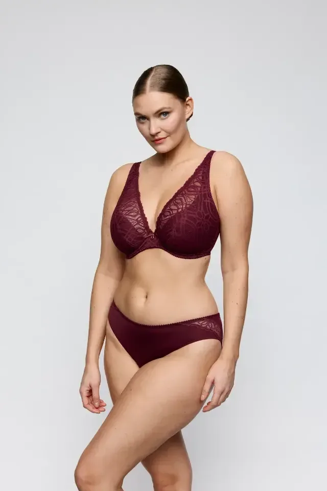 Prima Donna Salerno slip in bordeaux
