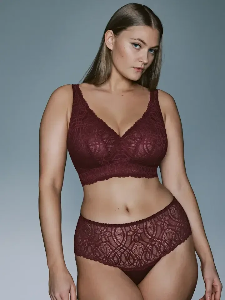 Prima Donna Salerno bralette in bordeaux