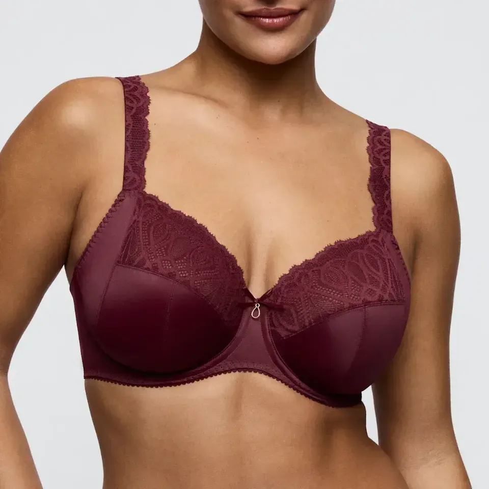 Prima Donna Salerno beugel bh in bordeaux