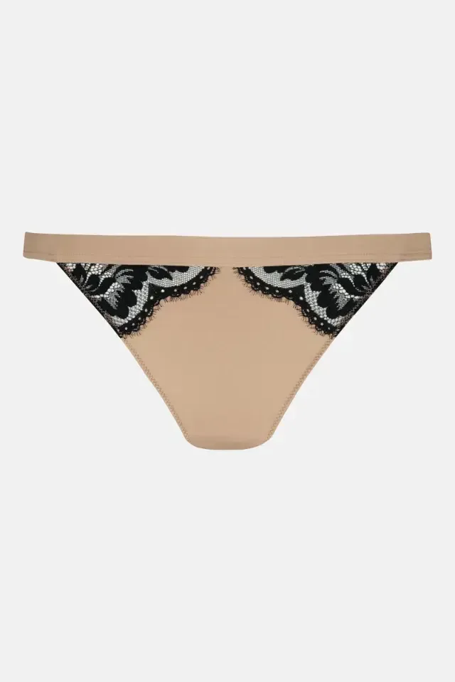 Mey Vogue slip in nude en zwart
