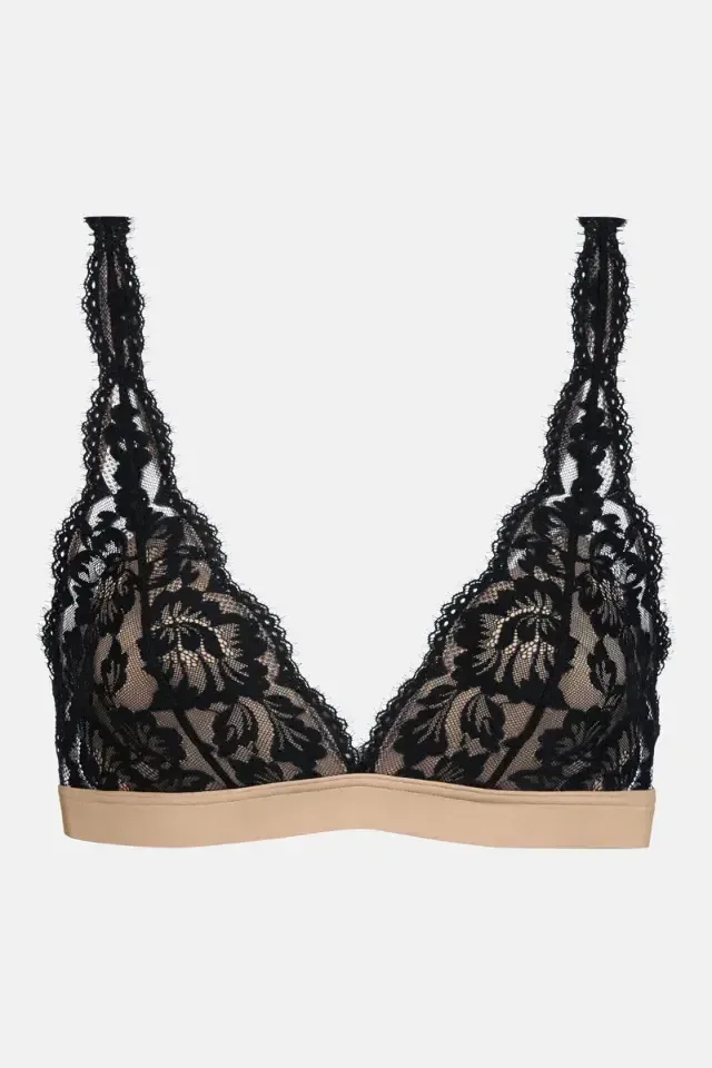 Mey Vogue bralette in nude en zwart