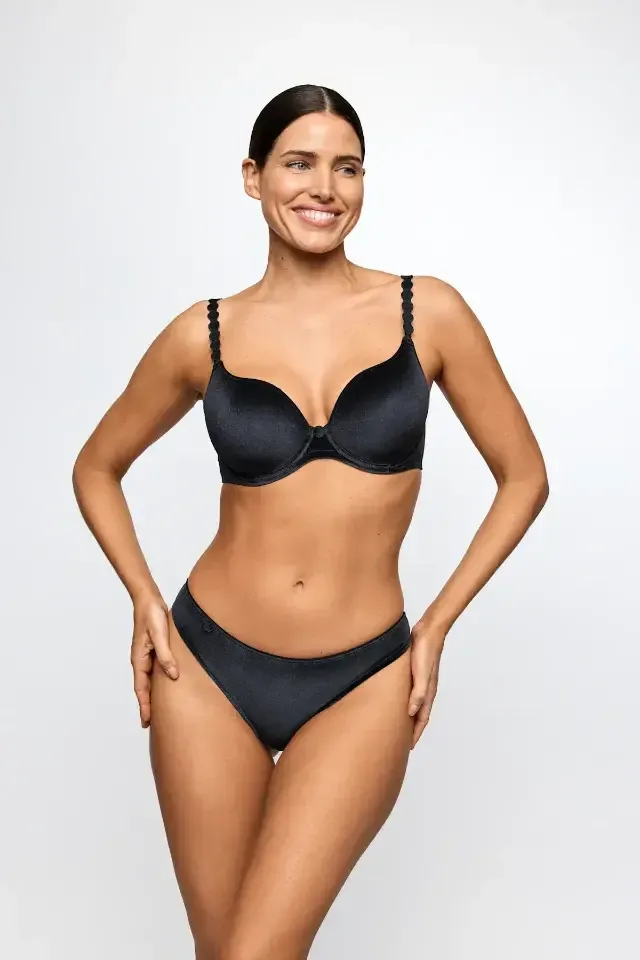 Marie Jo Tom string in zwart velvet