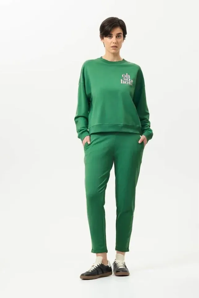 Mey Cozy Nights pyjama - loungewear in groen