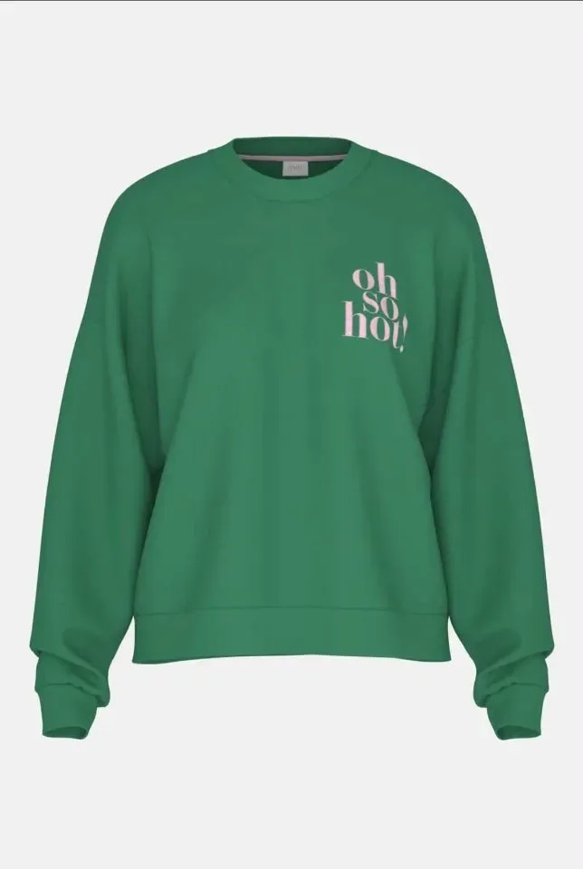 Mey Cozy Nights pyjama - loungewear in groen