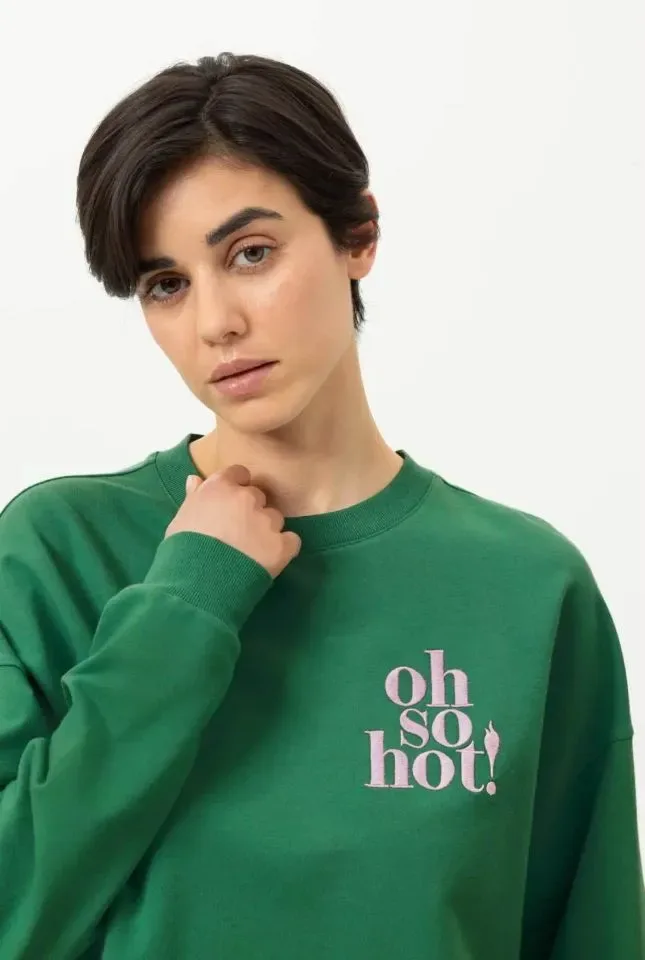 Mey Cozy Nights pyjama - loungewear in groen
