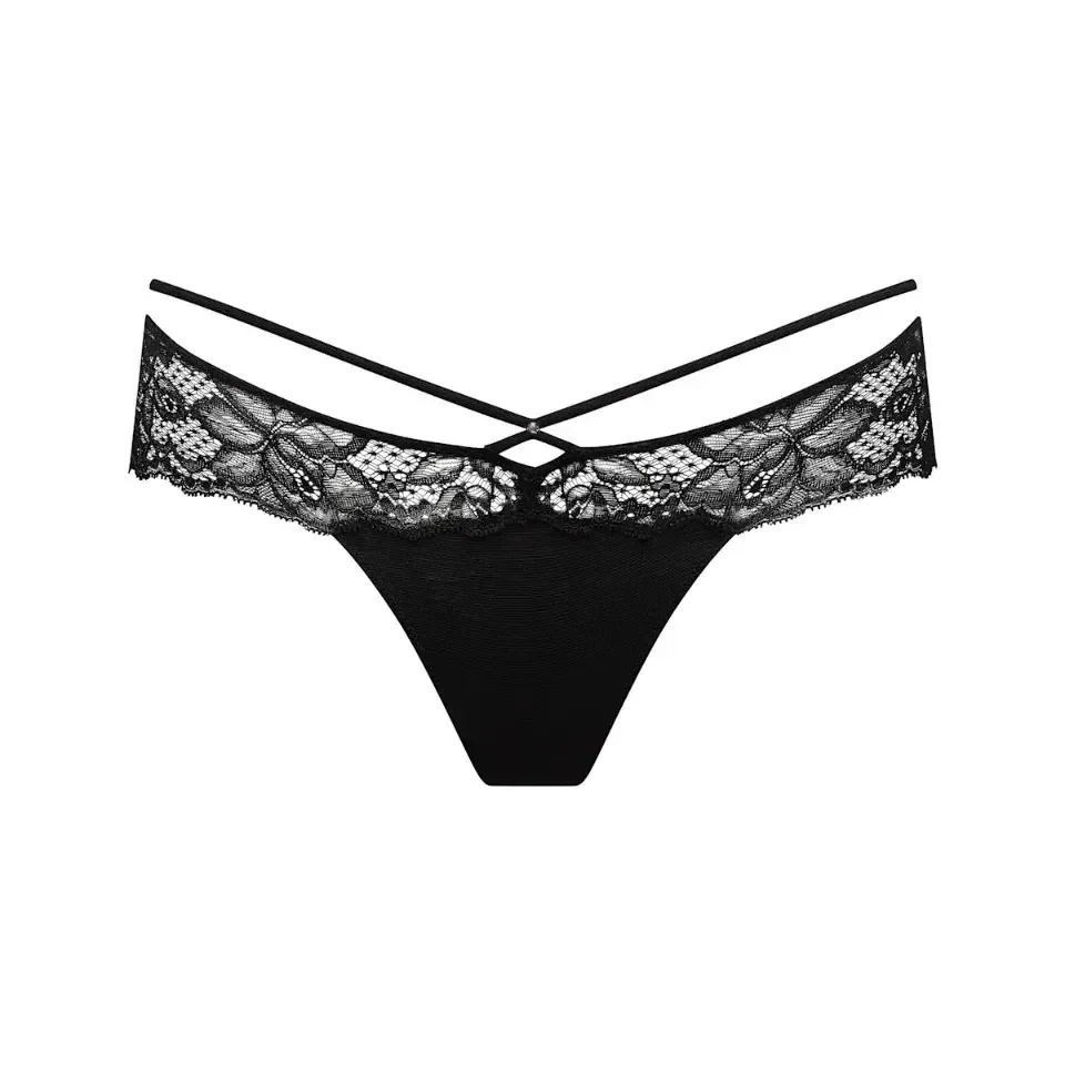 Sarda Amelia string in zwart