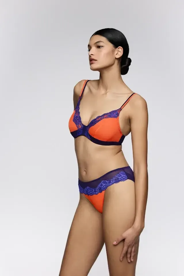 Sarda Bremer slip in oranje