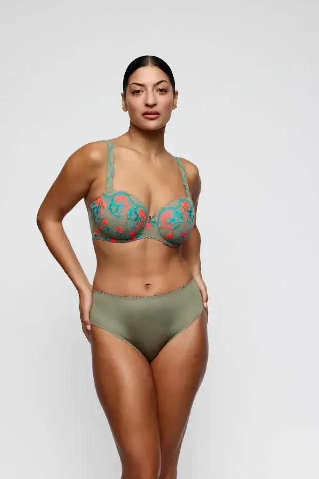 Prima Donna Cala Luna tailleslip in effen kaki