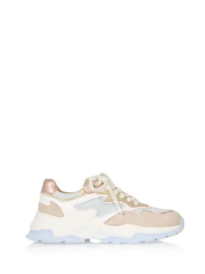 DWRS sneaker chester denim (B10649-23) rosé/jeans