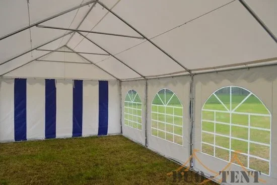 Partytent 3x6 Premium PVC Brandvertragend | Wit