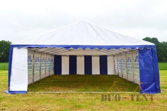 Partytent 5x8 Premium PVC Brandvertragend | Wit
