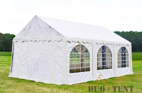 Partytent 4x6 Premium PVC Brandvertragend | Wit