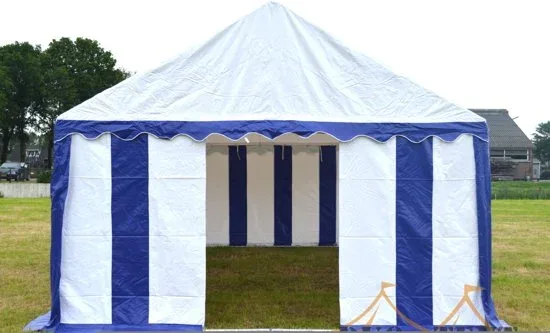 Partytent 4x6 Premium PVC Brandvertragend | Wit