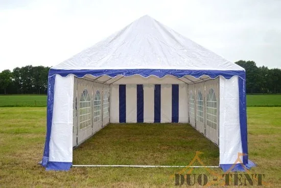 Partytent 4x6 Premium PVC Brandvertragend | Wit