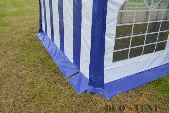 Partytent 4x6 Premium PVC Brandvertragend | Wit
