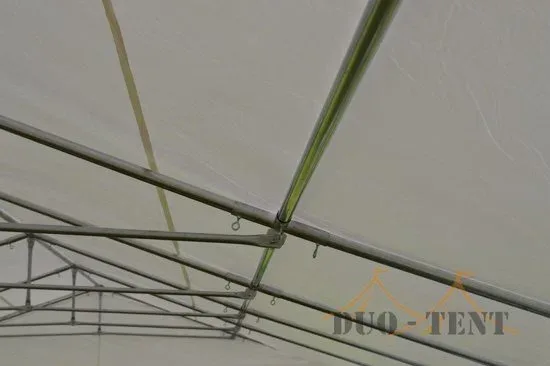 Opslagtent 5x10 Premium PVC Brandvertragend | Wit