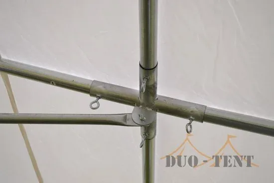 Partytent 5x10 Premium PVC Brandvertragend | Wit