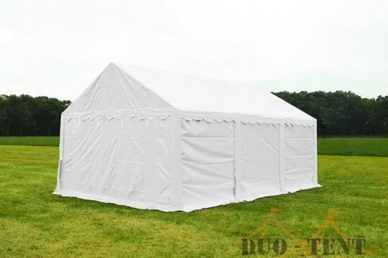Opslagtent 4x6 Premium PVC Brandvertragend | Wit