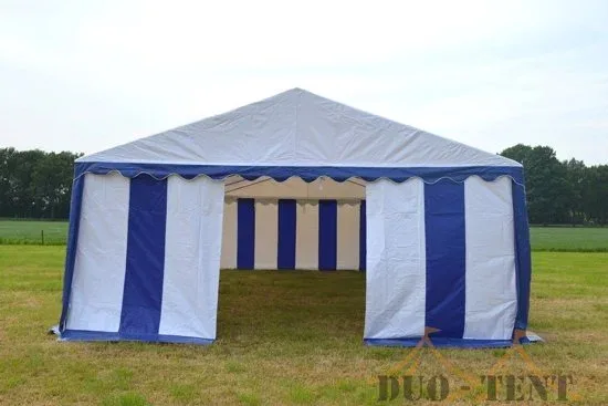 Partytent 5x8 Classic PVC Brandvertragend | Wit