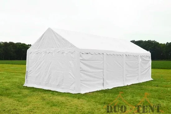 Opslagtent 3x8 Premium PVC Brandvertragend | Wit