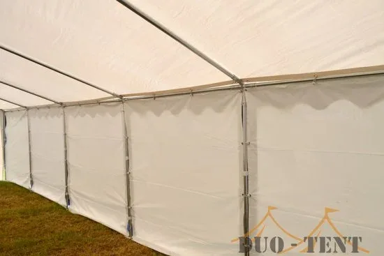 Opslagtent 3x8 Premium PVC Brandvertragend | Wit