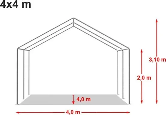 Ambisphere tent 4x4m