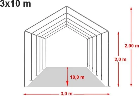Ambisphere tent 3x10m