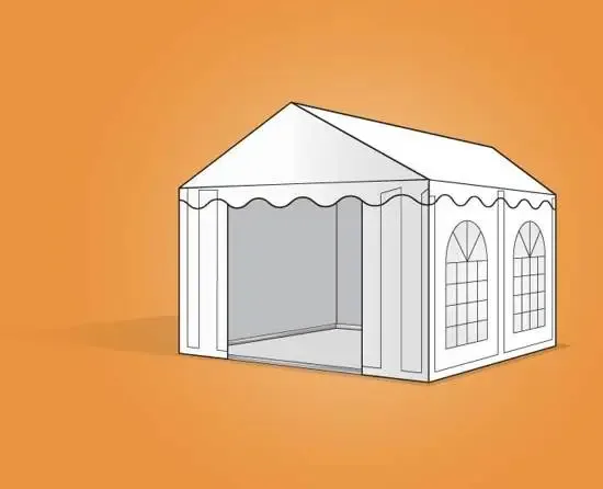 Ambisphere tent 3x3m