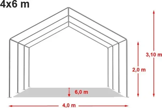 Ambisphere tent 4x6m