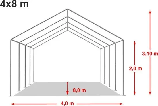 Ambisphere tent 4x8m
