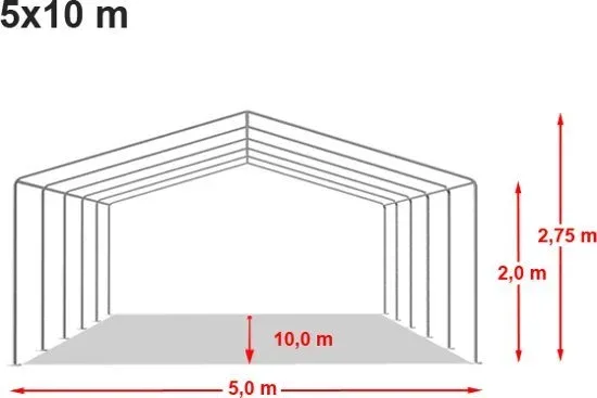 Ambisphere tent 5x10m