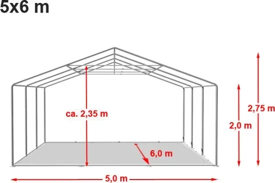 Ambisphere tent 5x6m