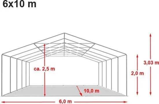 Ambisphere tent 6x10m