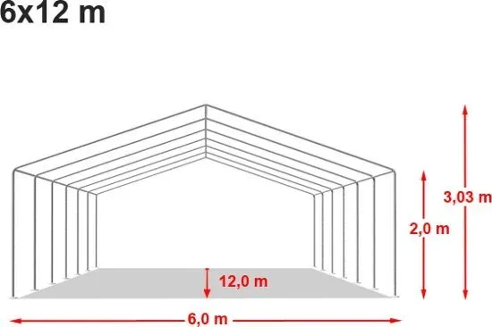 Ambisphere tent 6x12m
