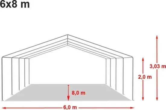 Ambisphere tent 6x8m