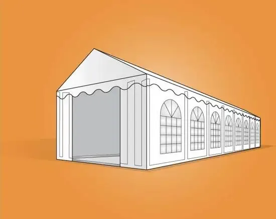 Ambisphere tent 7x15m
