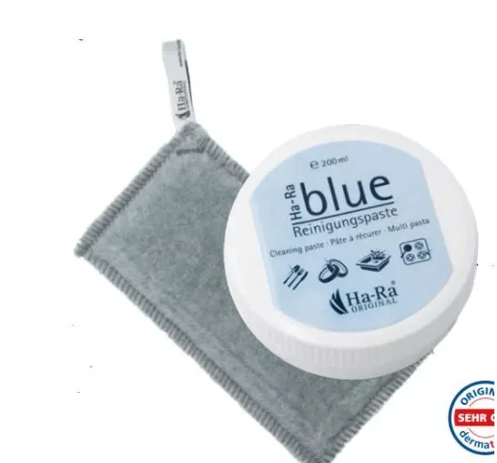 Schuurpasta Ha-Ra blue met doek
