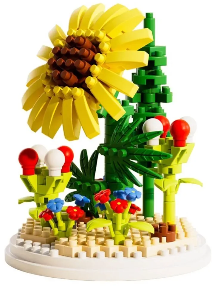 Botanics bouwsteentjes Zonnebloem