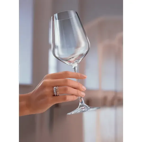 Villeroy & Boch 4 stuks Rood wijnglas