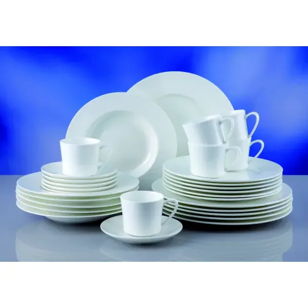 6 stuks Jade plat bord 27 cm met rand Rosenthal