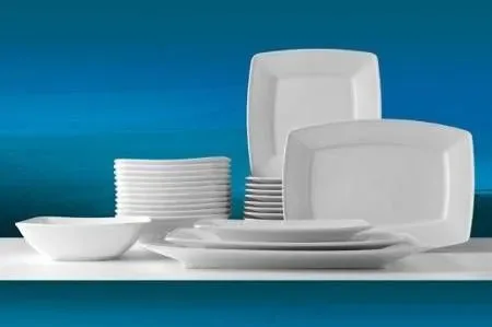Victoria hotelporselein rechthoekige schaal  32 cm