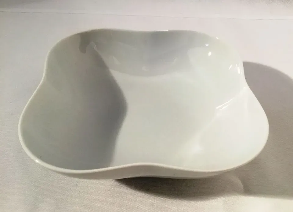 Hutschenreuther Easy Wit schaal golvend 15 op 15 cm
