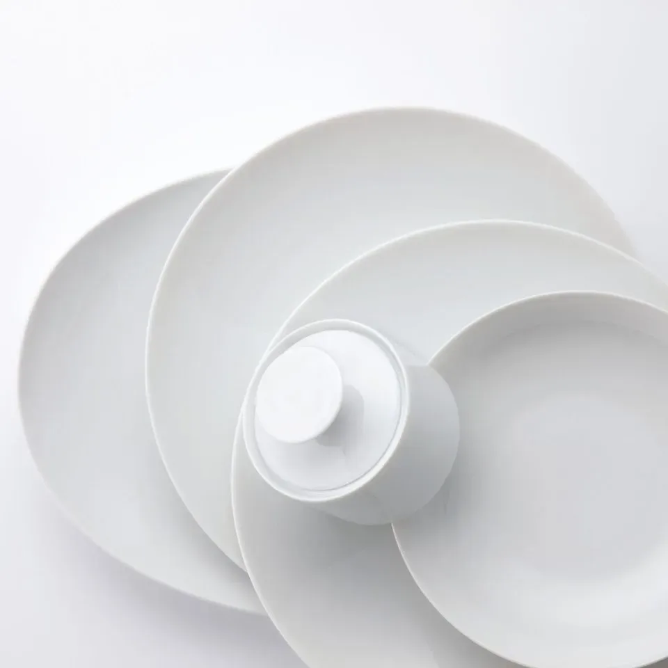 Rosenthal Thomas plat bord 26 cm wit porselein