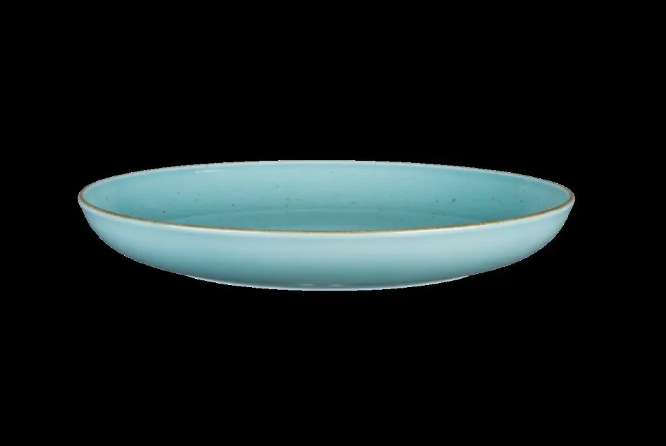 Lubiana porselein Rondo zeegroen  plat bord 27 cm (dinerbord) K5