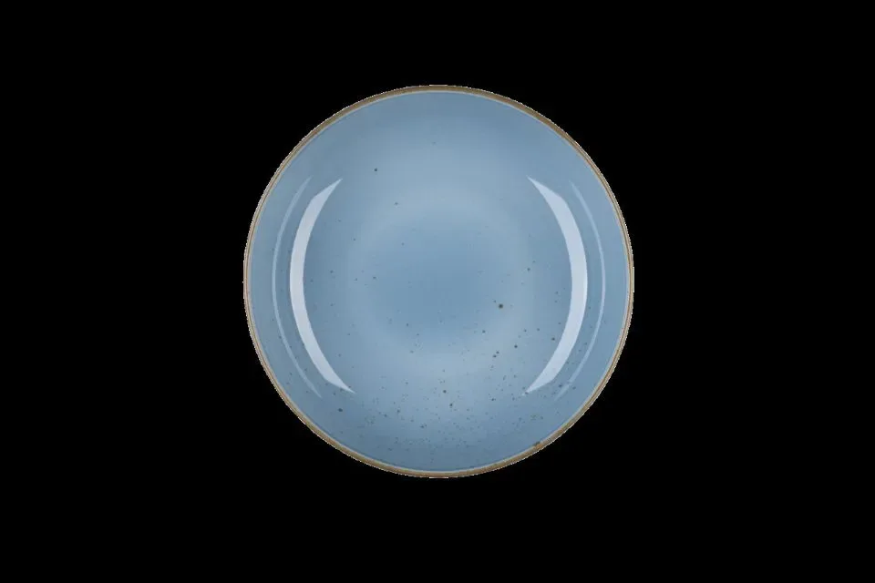 Lubiana porselein Rondo blauw  diep bord 21 cm K9